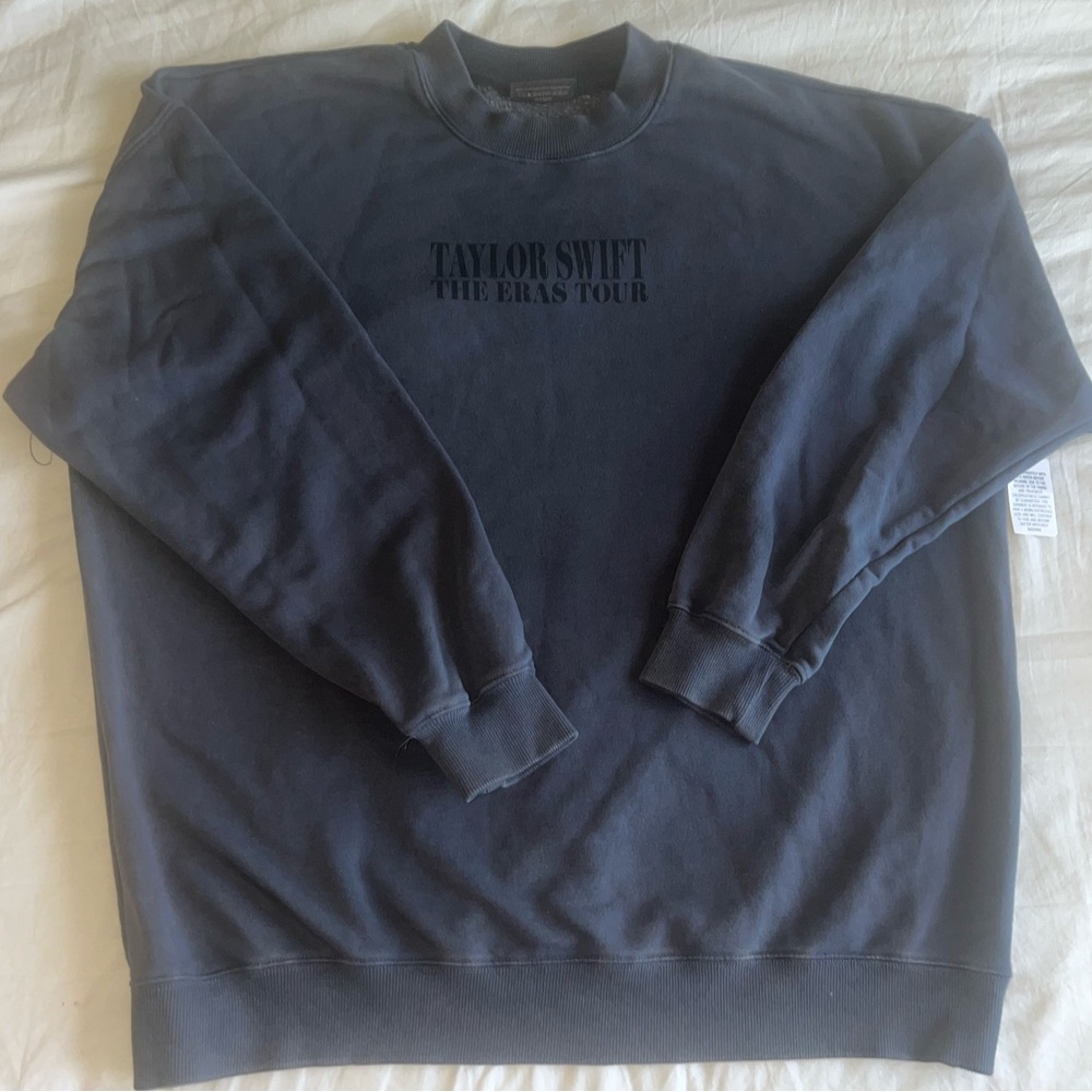 NWOT Taylor Swift Eras Tour Blue/Gray Sweatshirt